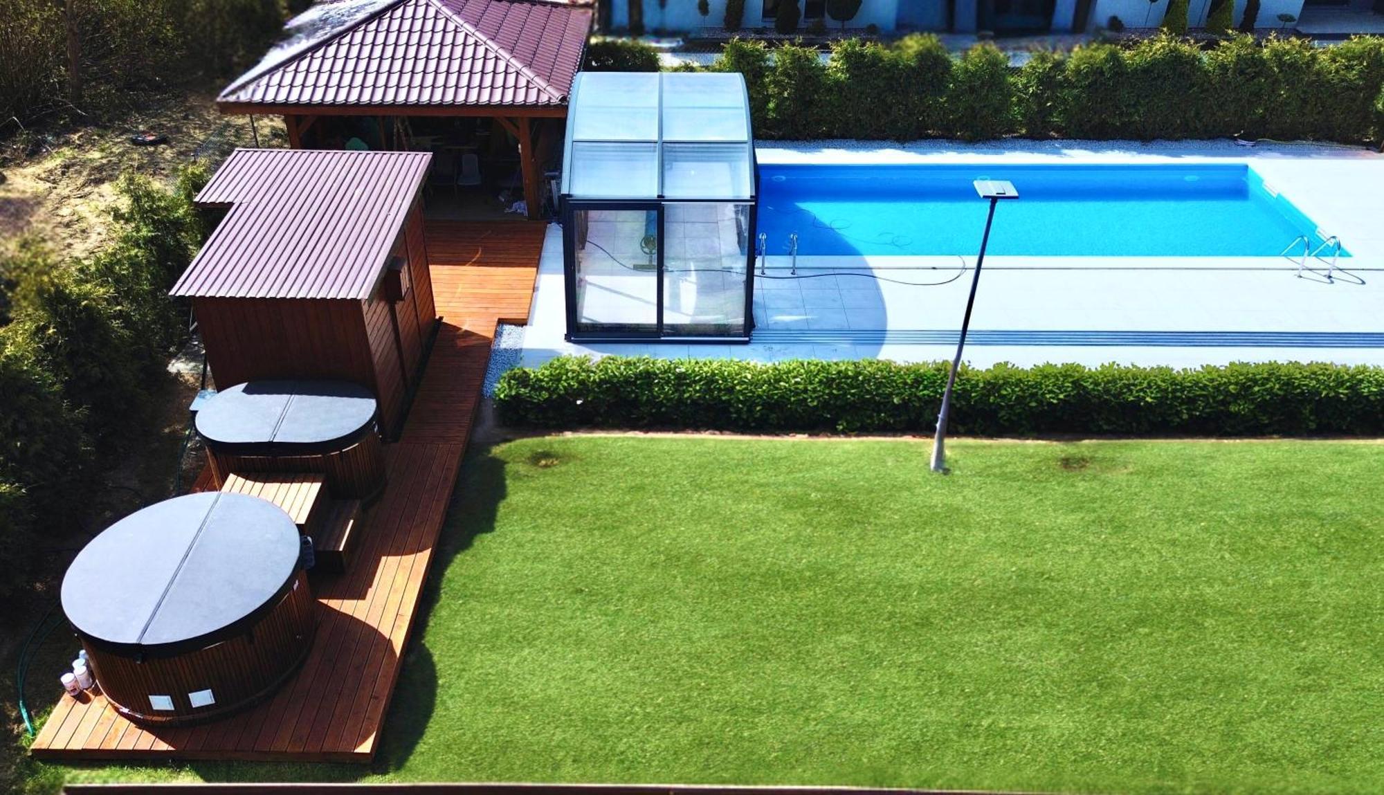 Habitación en casa particular Rajska Mierzeja , Basen Z Podgrzewana Woda , Klimatyzacja , Plac Zabaw , Rowery , Taras
